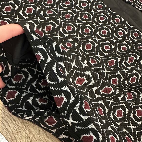 Leota Cora Duster Jacket Geo Jacquard Rhododendron Size 1L - Picture 6 of 10